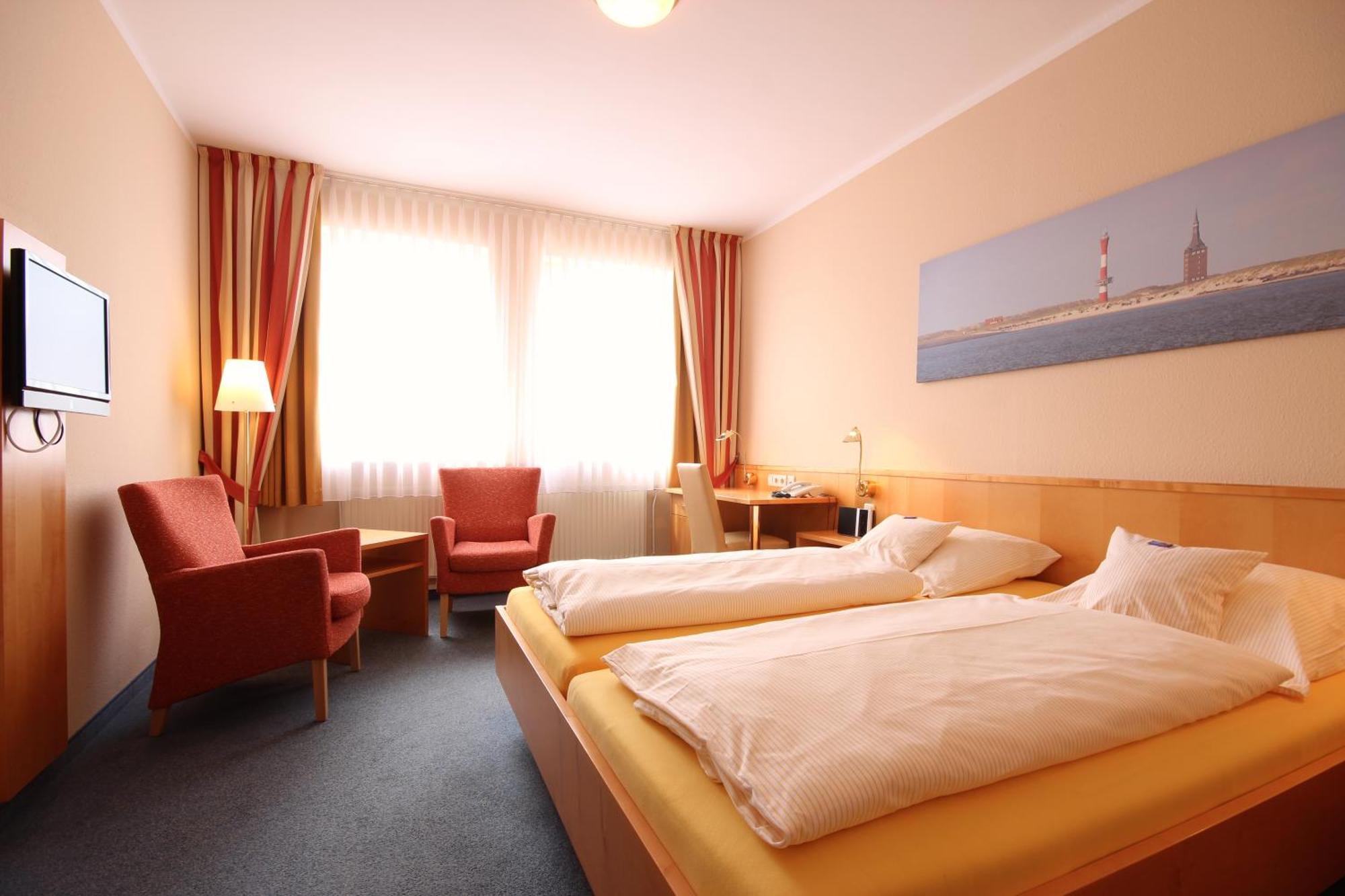 Hotel Hanken Gmbh, Hotel Hanken Und Seehotel Вангероге Экстерьер фото