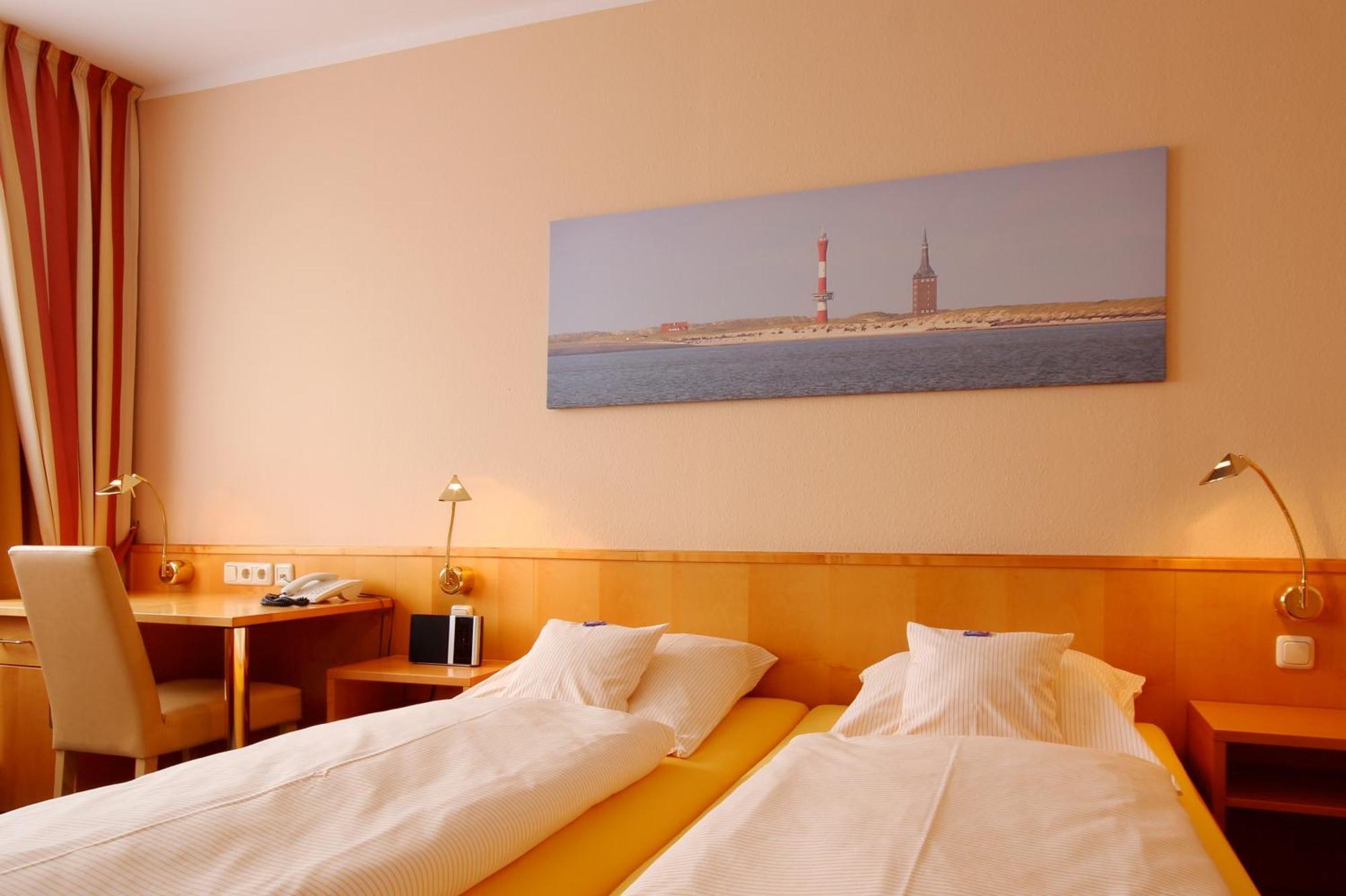 Hotel Hanken Gmbh, Hotel Hanken Und Seehotel Вангероге Экстерьер фото